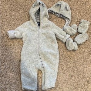 BabyGap bunting suit